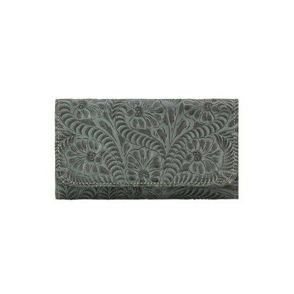 American West Ladies Tri-Fold Wallet