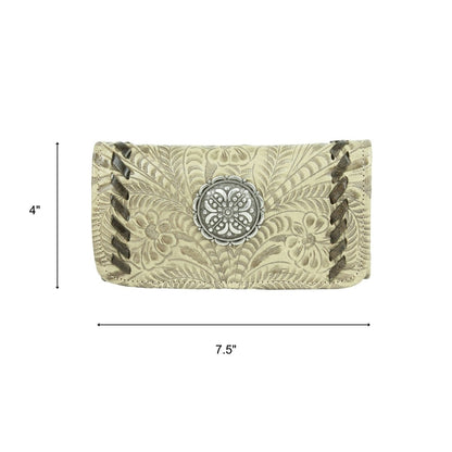 American West Lariats and Lace Tri-Fold Wallet