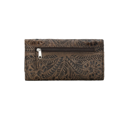 American West Lariats and Lace Tri-Fold Wallet