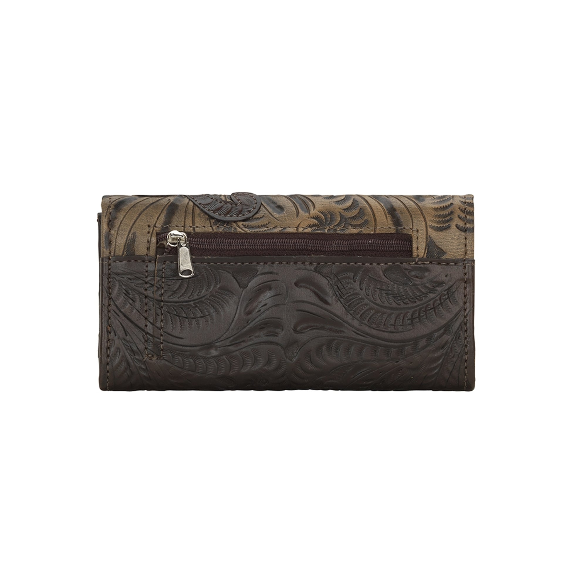 American West Annie's Secret Ladies Tri-Fold Wallet