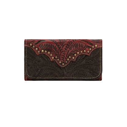 American West Ladies Annie's Secret Tri-Fold Wallet