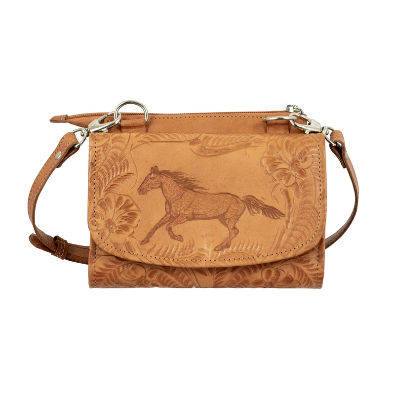 American West Hitchin' Post Small Crossbody Bag/Wallet