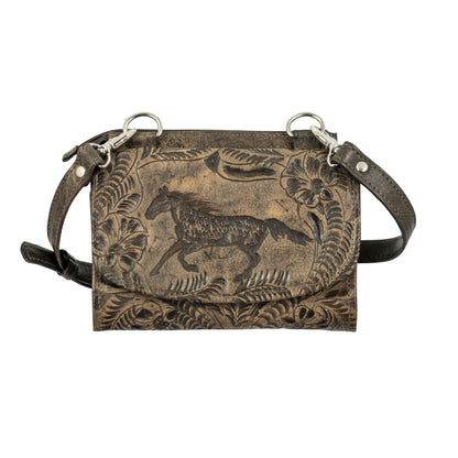 American West Hitchin' Post Small Crossbody Bag/Wallet