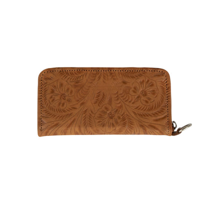 American West Saddle Ridge Ladies Zip Around Wallet