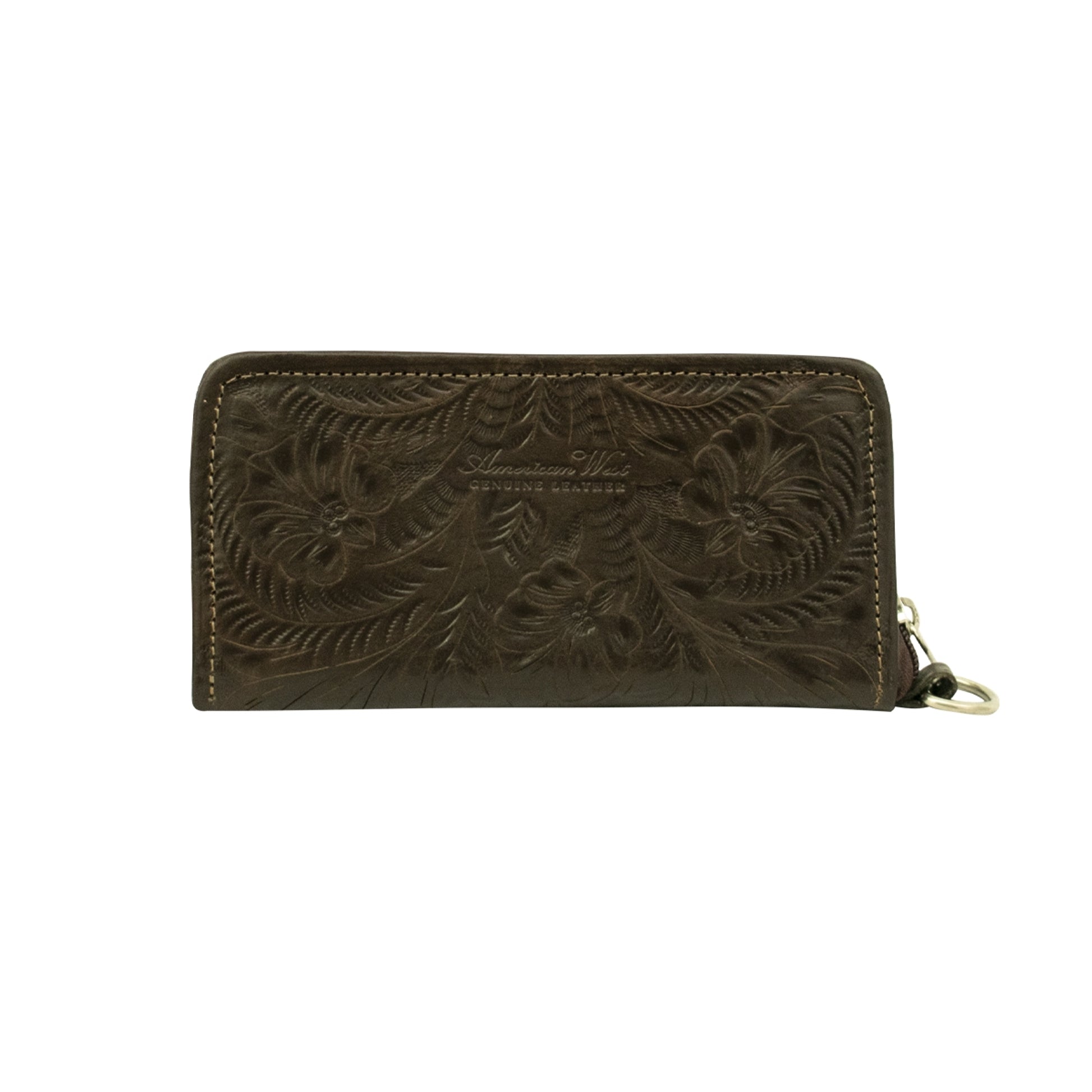 American West Saddle Ridge Ladies Zip Around Wallet