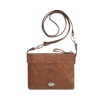 American West Trail Rider Crossbody/Hip Bag with Detachable Stap