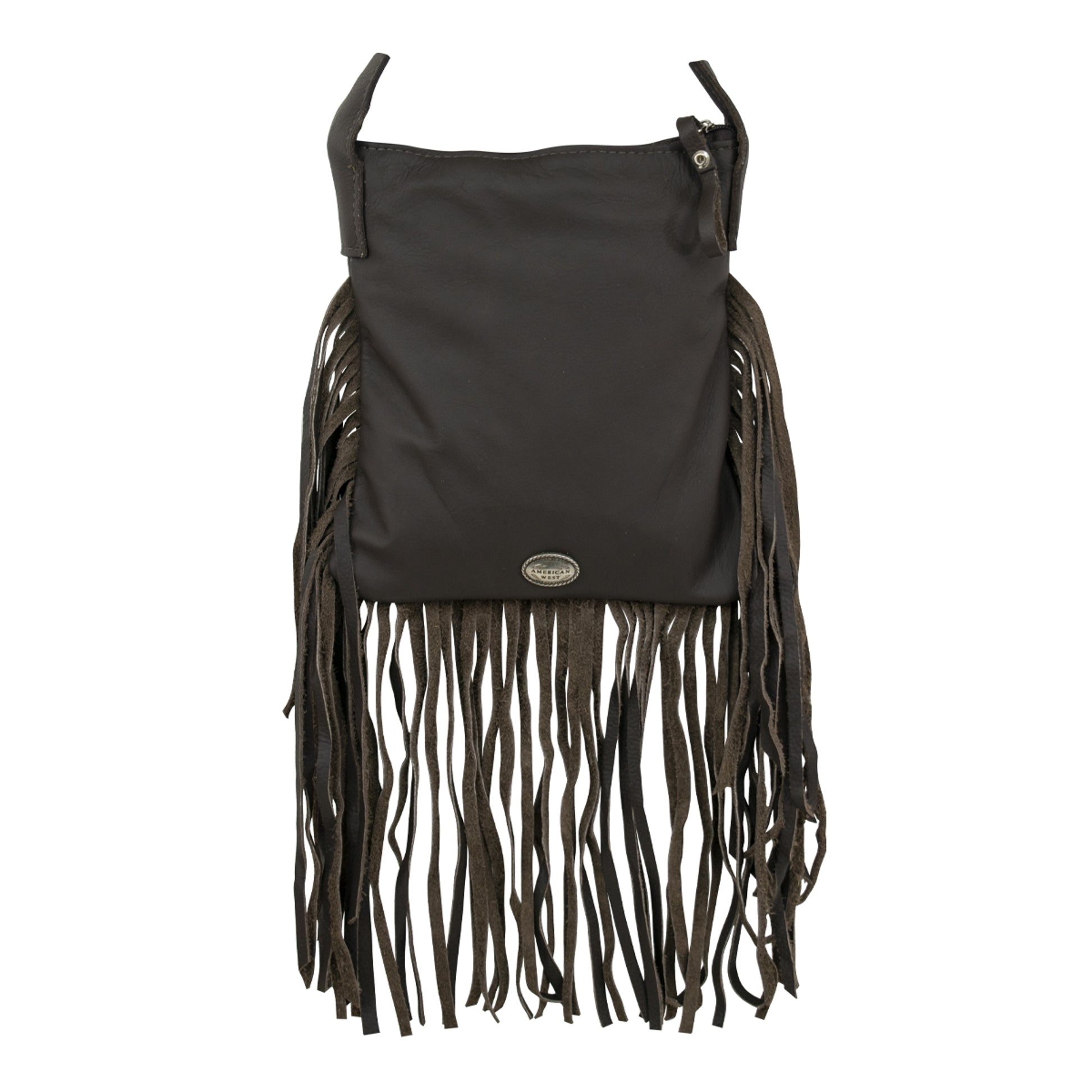 American West Fringed Cowgirl Crossbody with Fringe
