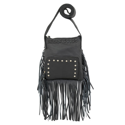 American West Fringed Cowgirl Crossbody with Fringe