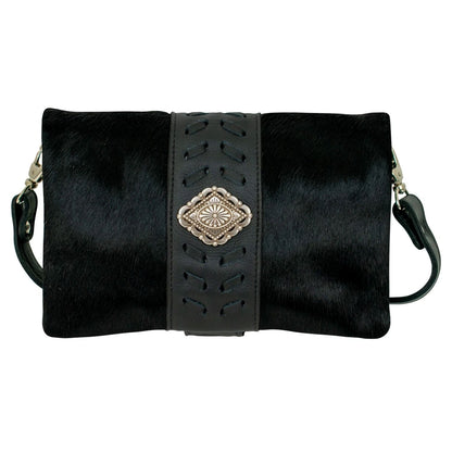American West Large Grab and Go Crossbody Large Foldover Wallet/Crossbody