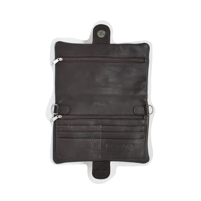 American West Large Grab and Go Crossbody Large Foldover Wallet/Crossbody