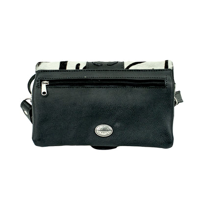 American West Large Grab and Go Crossbody Large Foldover Wallet/Crossbody