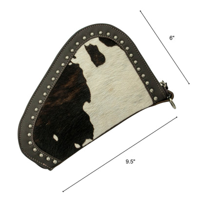 American West Padded Gun Case with Hair-On Hide