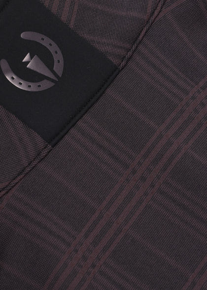 Kerrits Stretch Plaid Quarter Zip Top
