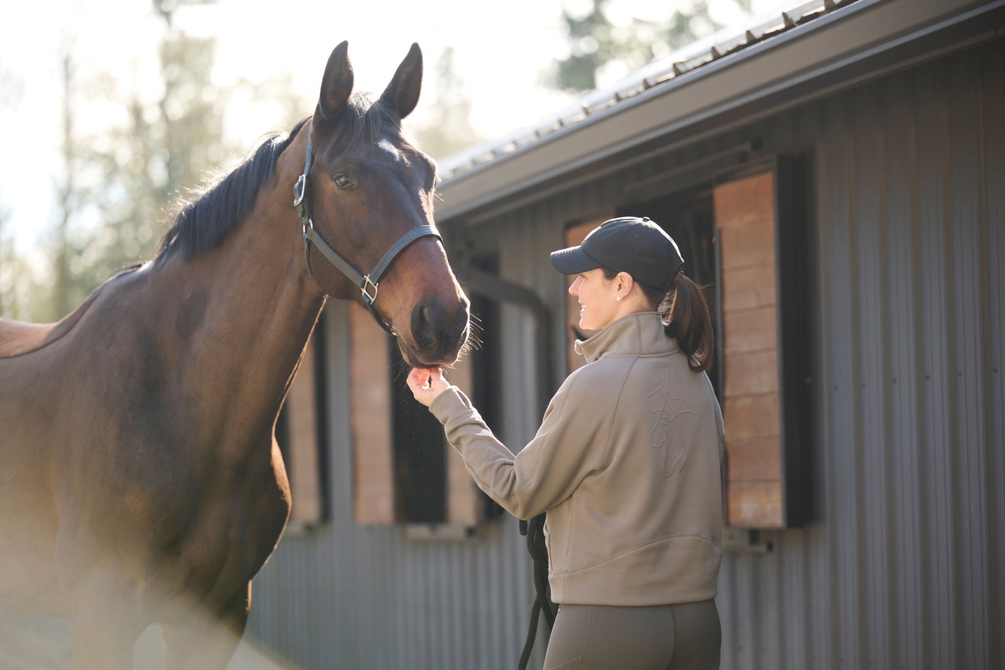 Kerrits Etch Equine Half Zip Sweatshirt