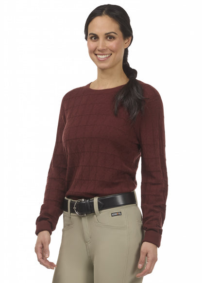 Kerrits Bit Of Diamond Crew Neck Sweater