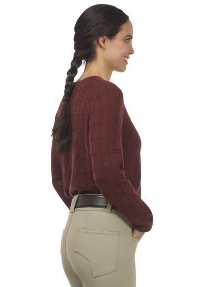 Kerrits Bit Of Diamond Crew Neck Sweater