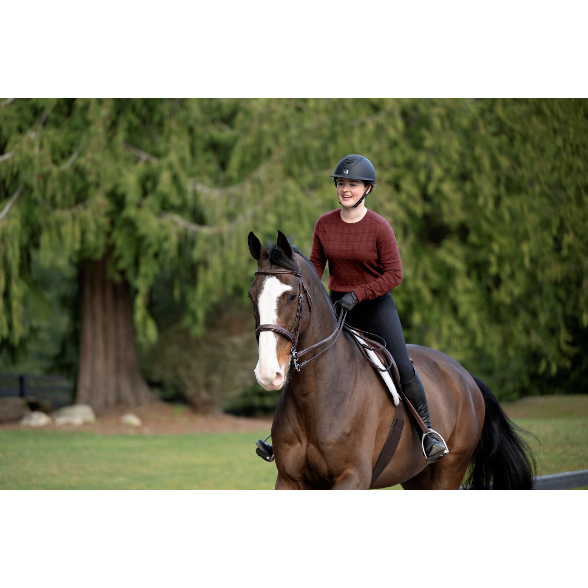 Kerrits Bit Of Diamond Crew Neck Sweater