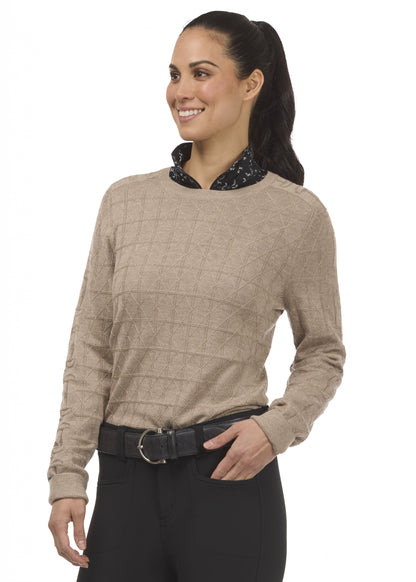 Kerrits Bit Of Diamond Crew Neck Sweater