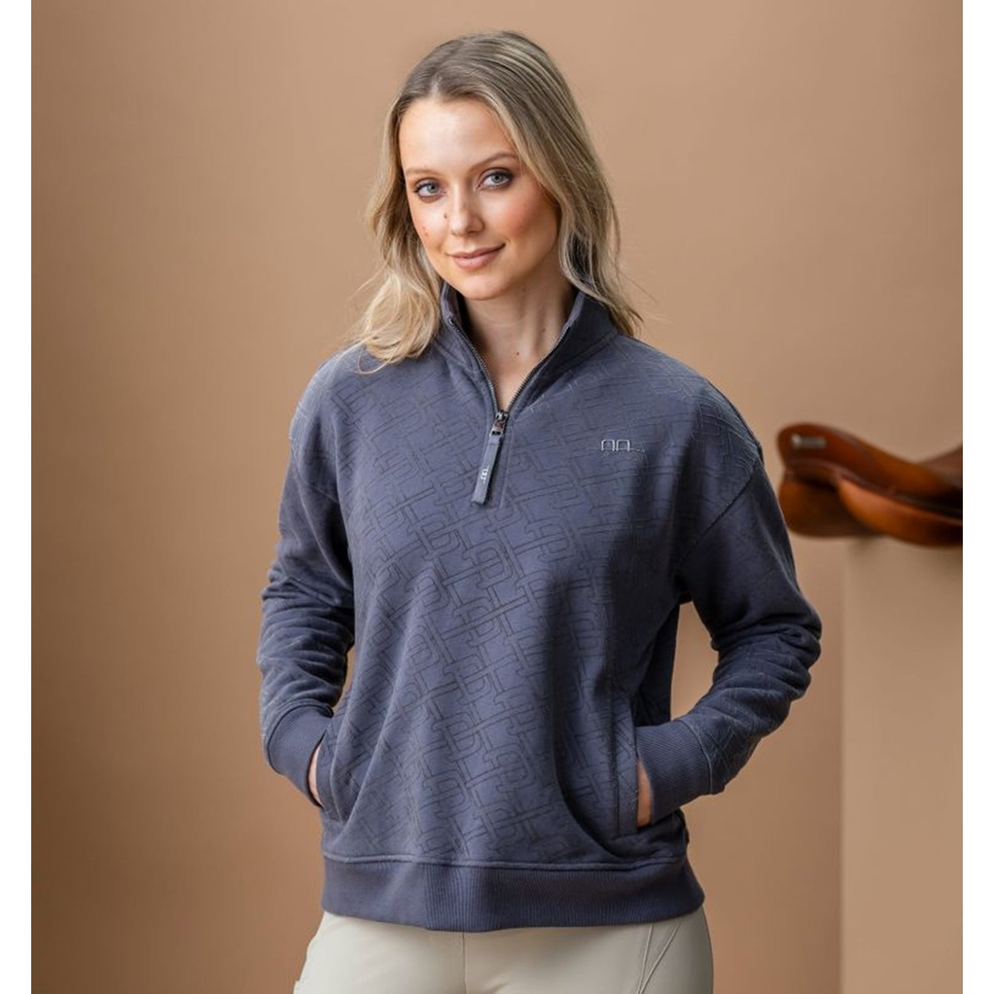 Alessandro Albanese Gabriella Half Zip Sweatshirt