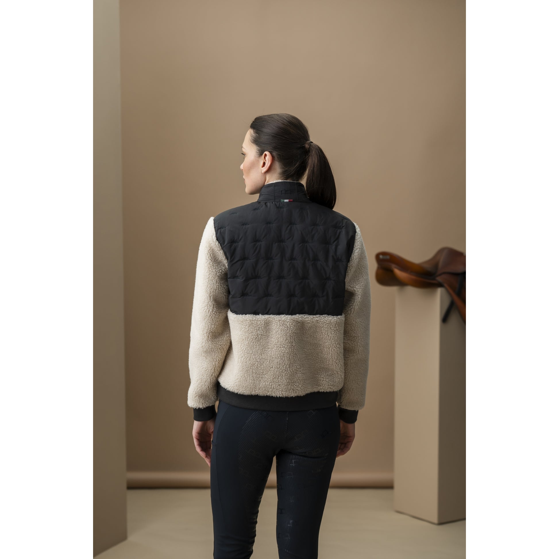 AA Lorenza Zip Through Borg Fleece