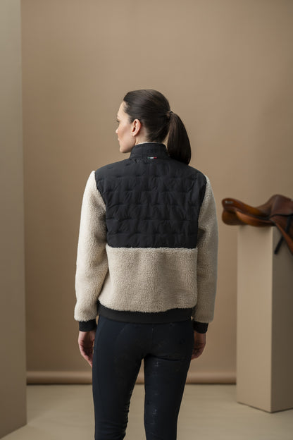 AA Lorenza Zip Through Borg Fleece