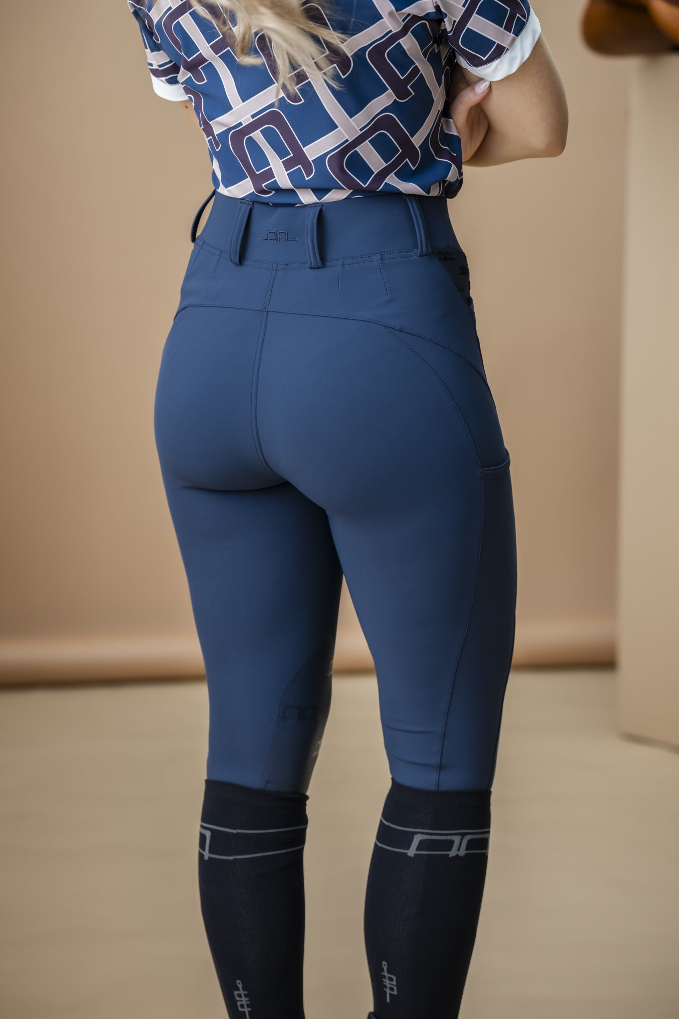 Alessandro Albanese Ladies Fina Knee Grip Hybrid Breeches