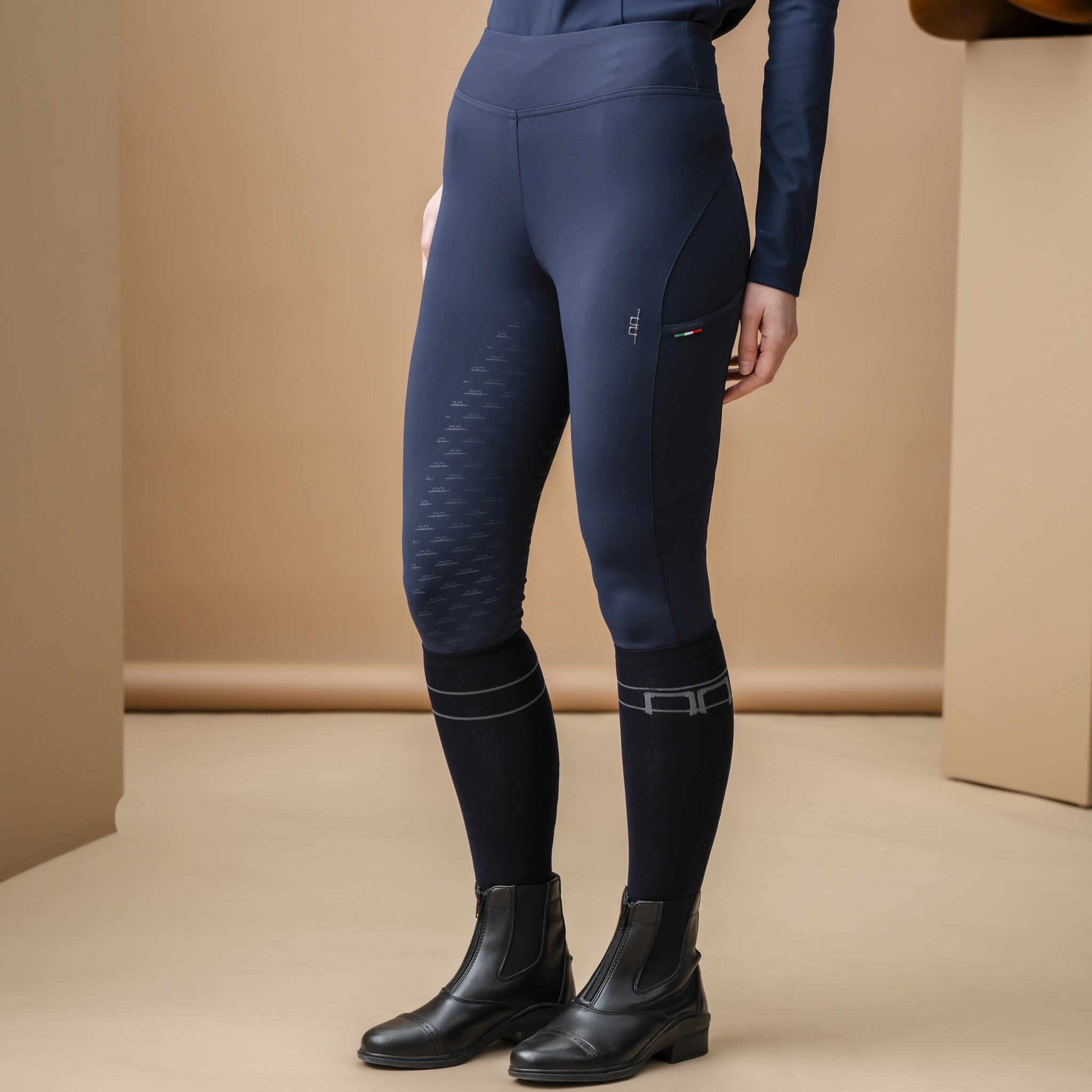 AA Ladies Alba Brushed Riding Tight