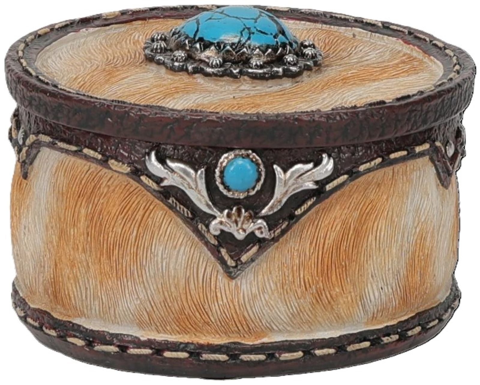 Tough1 Cowhide Trinket Box– Horse.com