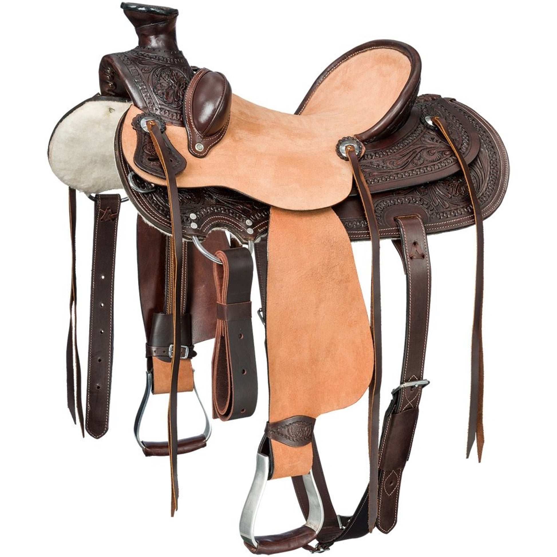 Silver Royal Lone Oak Wade Saddle
