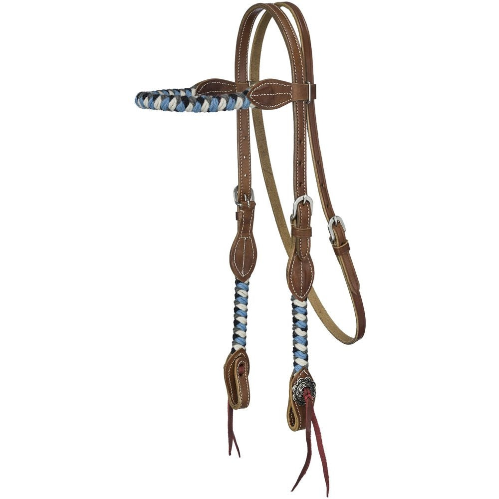 Tough1 Wool String Browband Headstall