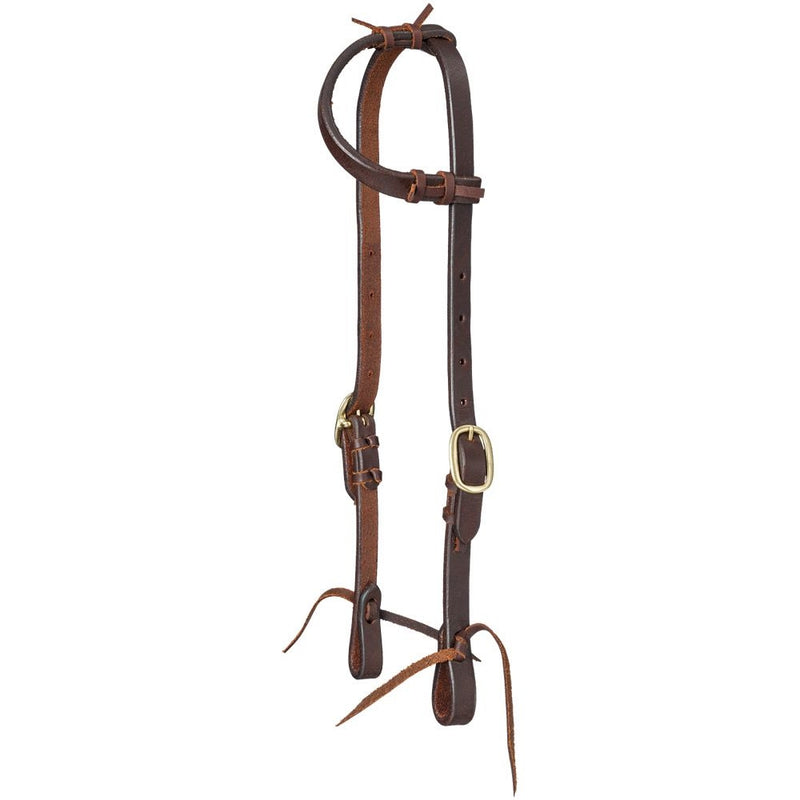 Royal King Gag Single Ear Headstall with Tie Ends