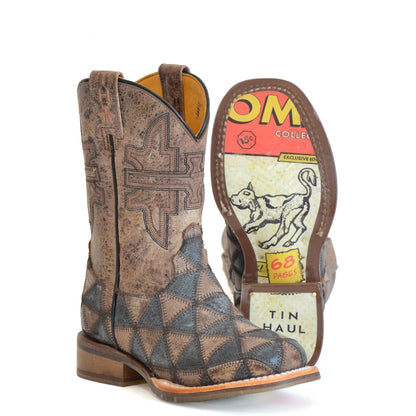 Tin Haul Big Kids Triangulum Square Toe Bootss