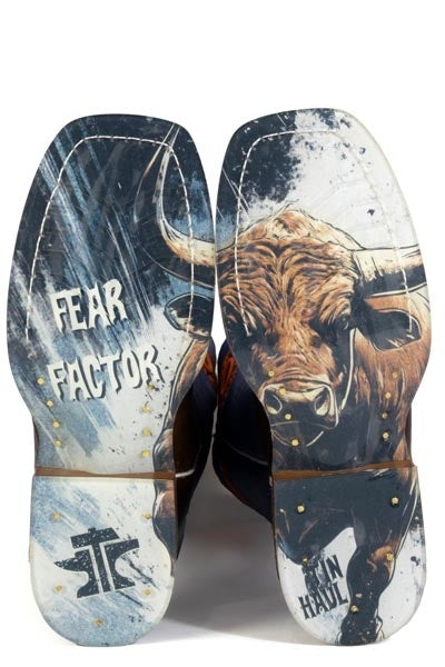 Tin Haul Big Kids Raging Bull Square Toe Bootss