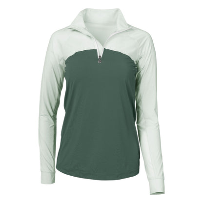 Dapplebay Lady 1/4 Zip Long Sleeve Riding Top