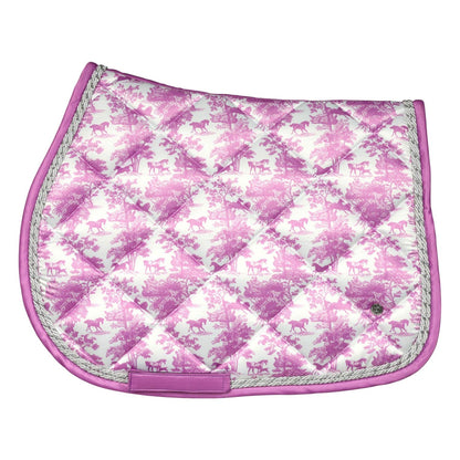 Dapplebay Equestrian Toile Pony Saddle Pad