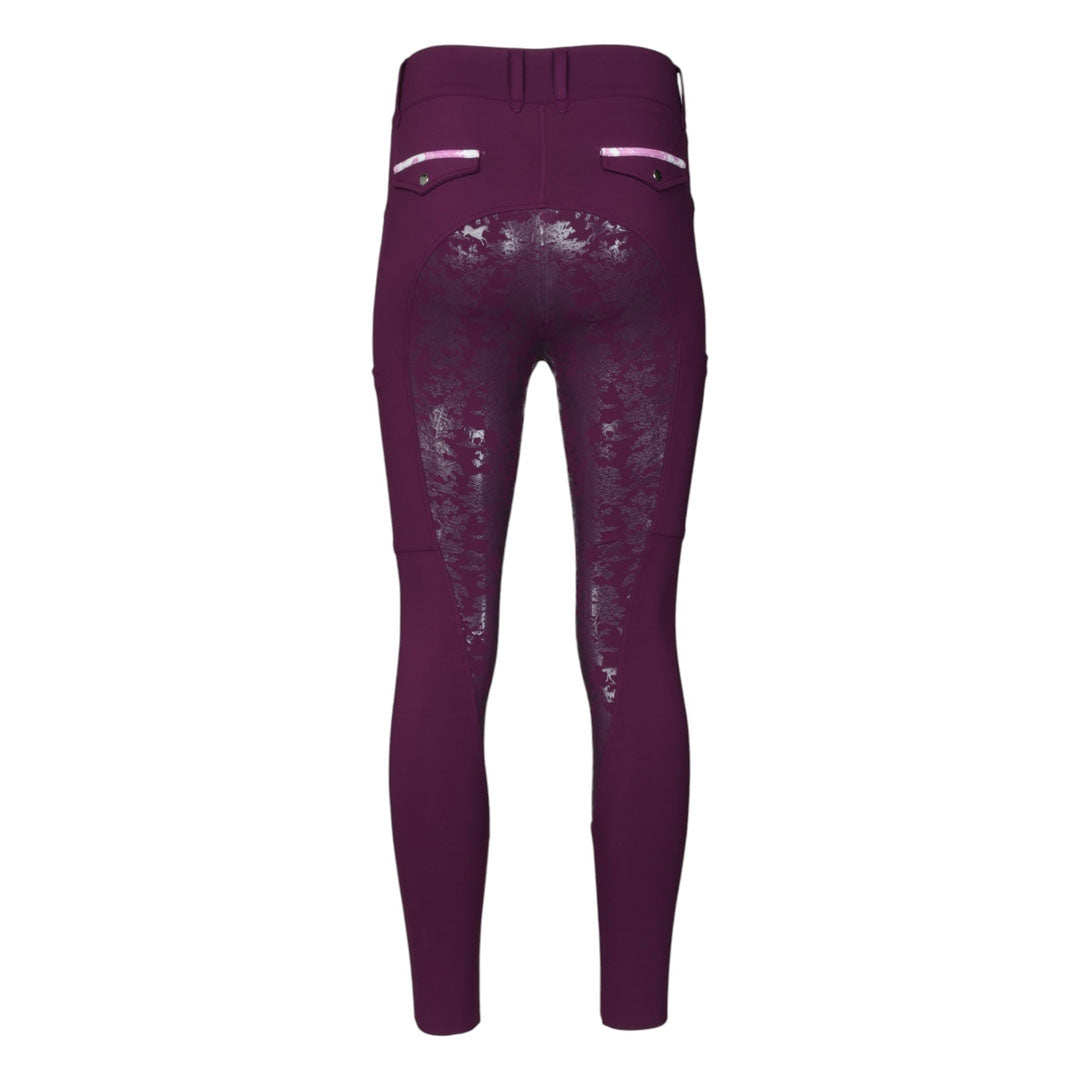 Dapplebay Ladies Equestrian Toile Compression Breeches