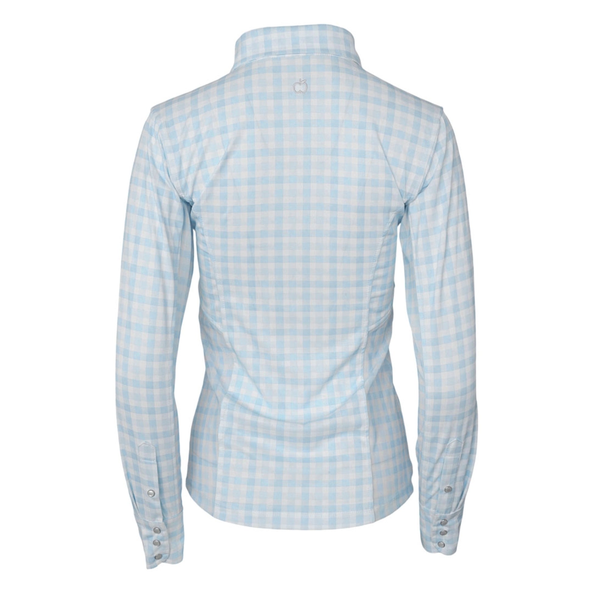 Dapplebay Ladies Gingham Button Down Western Shirt