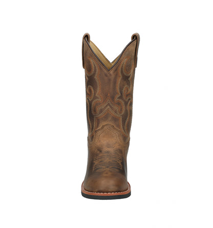 Smoky Mountain Youth Showdown U Toe Leather Boots