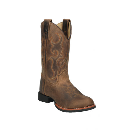 Smoky Mountain Youth Showdown U Toe Leather Boots