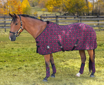 Gatsby Fleece Dress Sheet & Matching Polo Wrap Set