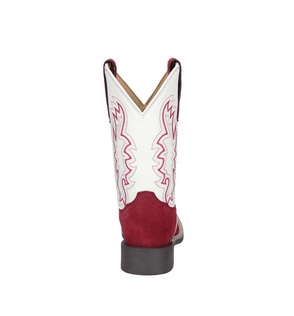 Smoky Mountain Childs Cassidy Square Toe Leather Boots