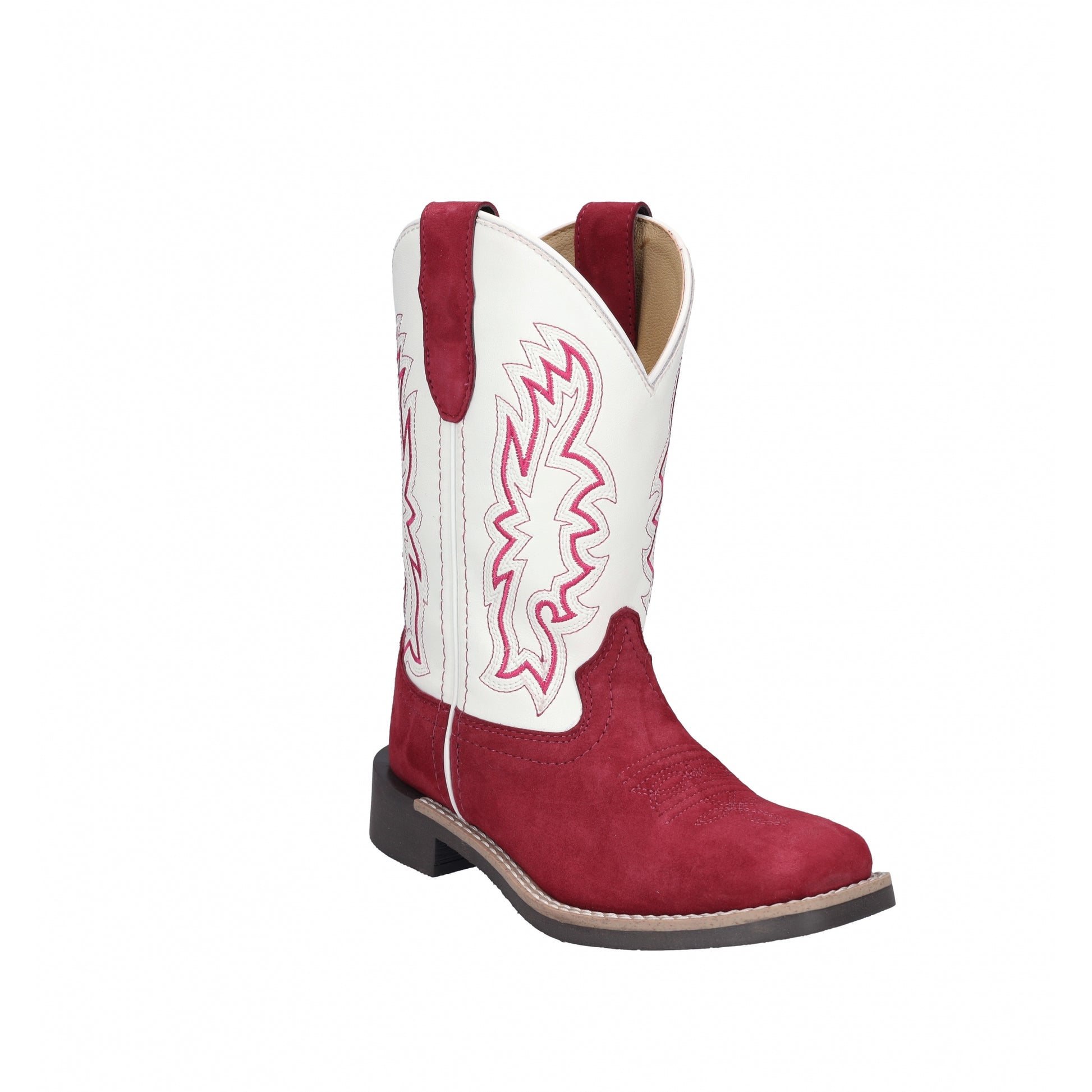 Smoky Mountain Childs Cassidy Square Toe Leather Boots