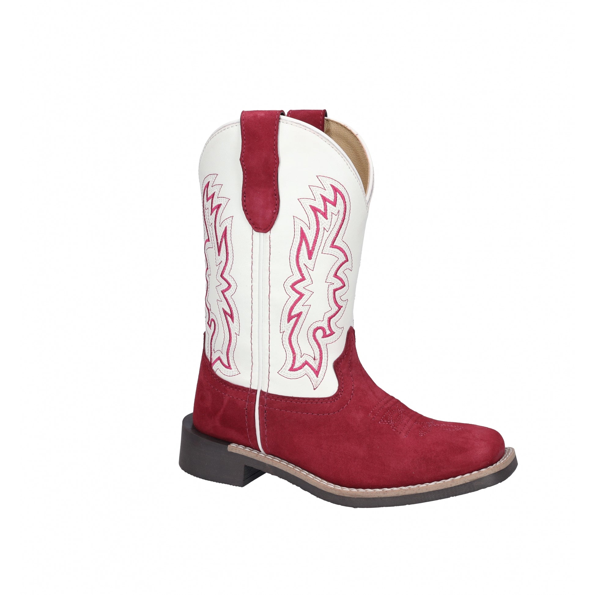 Smoky Mountain Childs Cassidy Square Toe Leather Boots