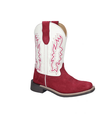 Smoky Mountain Childs Cassidy Square Toe Leather Boots