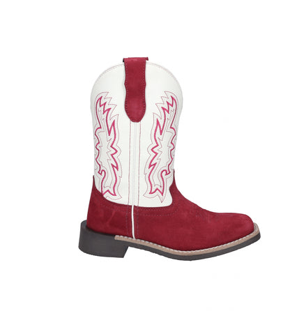 Smoky Mountain Childs Cassidy Square Toe Leather Boots