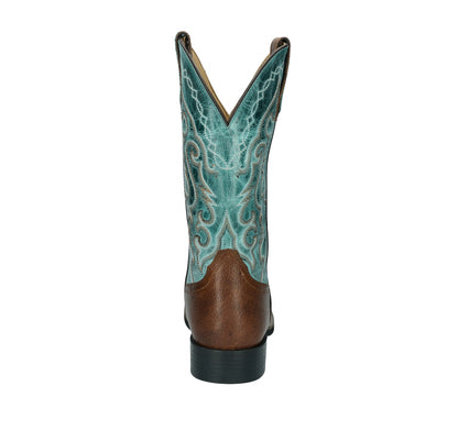 Smoky Mountain Mens Houston Square Toe Leather Boots