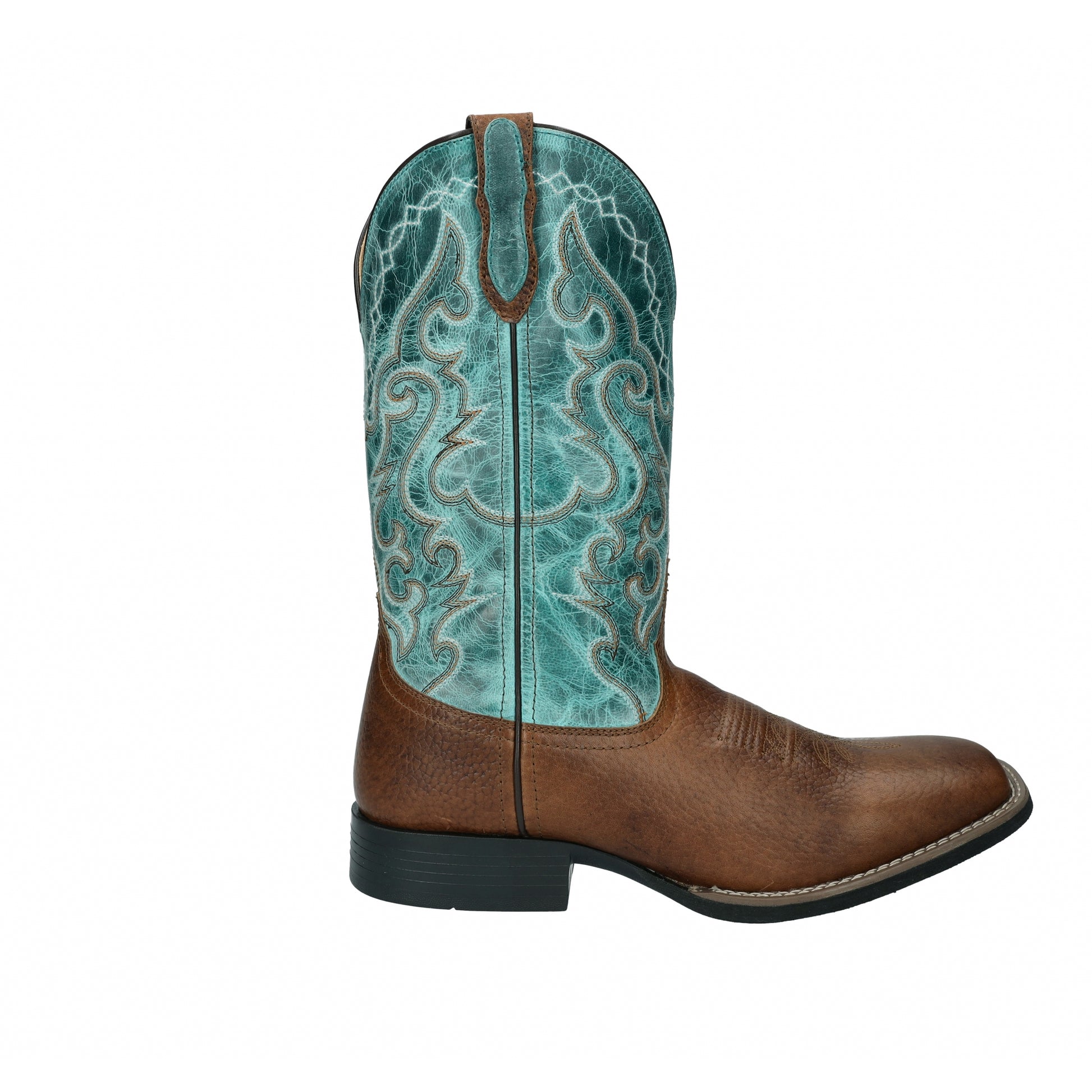 Smoky Mountain Mens Houston Square Toe Leather Boots