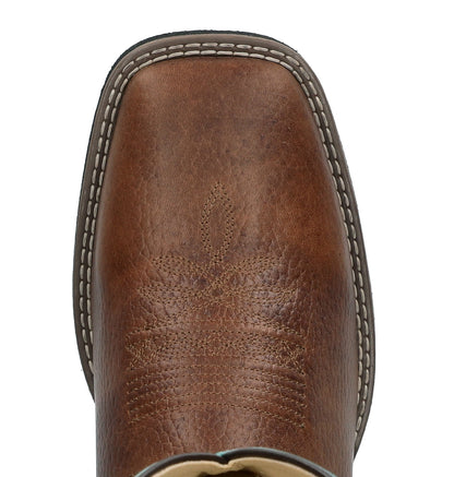 Smoky Mountain Mens Houston Square Toe Leather Boots