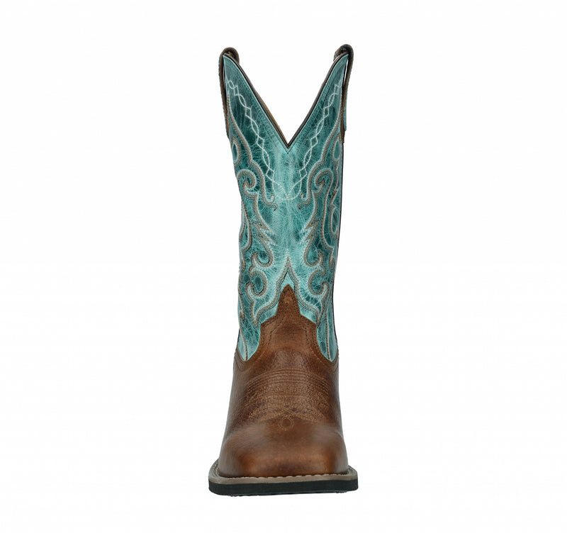 Smoky Mountain Mens Houston Square Toe Leather Boots