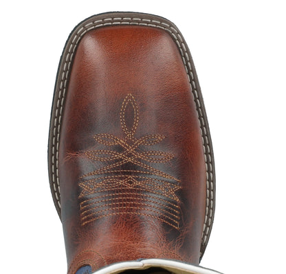Smoky Mountain Mens Houston Square Toe Leather Boots